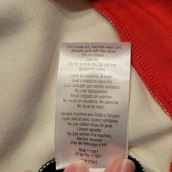 LAUNDRY BY SHELLI SEGAL Girl's Color Block Chain Jersey Dress - Picture 9 of 15